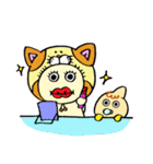 お帽子かぶりん～育児スタンプVer.～（個別スタンプ：25）