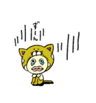 お帽子かぶりん～育児スタンプVer.～（個別スタンプ：33）
