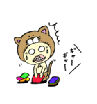 お帽子かぶりん～育児スタンプVer.～（個別スタンプ：35）