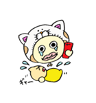 お帽子かぶりん～育児スタンプVer.～（個別スタンプ：36）