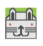 8-bit pixel とうふうさぎ（個別スタンプ：1）