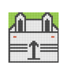 8-bit pixel とうふうさぎ（個別スタンプ：4）