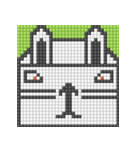 8-bit pixel とうふうさぎ（個別スタンプ：13）