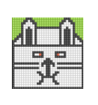 8-bit pixel とうふうさぎ（個別スタンプ：17）