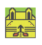 8-bit pixel とうふうさぎ（個別スタンプ：32）