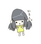 おさげのカノジョがうるさい（個別スタンプ：10）