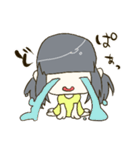 おさげのカノジョがうるさい（個別スタンプ：16）