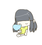 おさげのカノジョがうるさい（個別スタンプ：18）