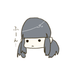 おさげのカノジョがうるさい（個別スタンプ：22）