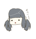 おさげのカノジョがうるさい（個別スタンプ：25）
