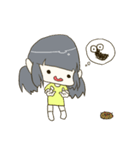 おさげのカノジョがうるさい（個別スタンプ：28）