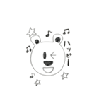 しろくまくんの百面相（個別スタンプ：21）