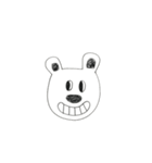 しろくまくんの百面相（個別スタンプ：23）
