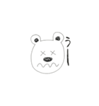 しろくまくんの百面相（個別スタンプ：35）