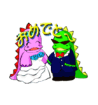 ブラキオ太郎とゆかいな恐竜たち（個別スタンプ：36）