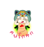 Pretty Hatty girl（個別スタンプ：4）