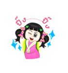 Pretty Hatty girl（個別スタンプ：22）