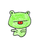 Run With Frog Girl（個別スタンプ：6）