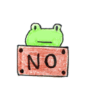 Run With Frog Girl（個別スタンプ：18）