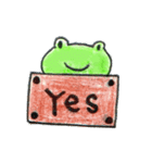 Run With Frog Girl（個別スタンプ：19）