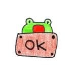Run With Frog Girl（個別スタンプ：20）