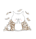 投資する猫にゃん1[FX・株編]（個別スタンプ：32）