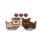 Pixel Pups（個別スタンプ：37）