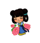 Hanfu dolls（個別スタンプ：11）