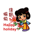 Hanfu dolls（個別スタンプ：29）