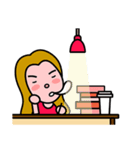 Ssu and Ling love life（個別スタンプ：26）