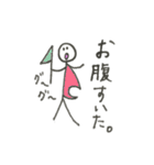 棒人間くんのきもち。（個別スタンプ：11）