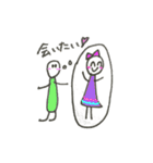 棒人間くんのきもち。（個別スタンプ：28）