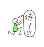棒人間くんのきもち。（個別スタンプ：31）