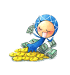 Mr. Wealthman and Wealth Lady（個別スタンプ：20）