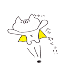 ネコときどきデブうさ（個別スタンプ：1）