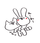 ネコときどきデブうさ（個別スタンプ：30）