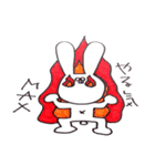 ネコときどきデブうさ（個別スタンプ：36）