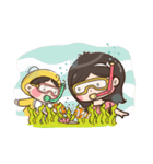 Mom＆Son（個別スタンプ：1）