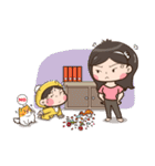 Mom＆Son（個別スタンプ：9）