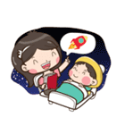 Mom＆Son（個別スタンプ：12）
