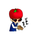 【りんご芸人】りんご王子（個別スタンプ：3）