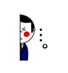 こけし警護員（個別スタンプ：13）