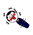 こけし警護員（個別スタンプ：34）