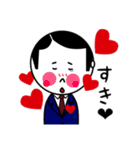 こけし警護員（個別スタンプ：37）