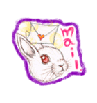 ウサギの時間（個別スタンプ：1）