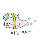 Num-nums the chubby seal（個別スタンプ：3）