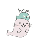 Num-nums the chubby seal（個別スタンプ：21）