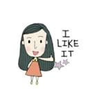 Olive-Green Seaweed Girl（個別スタンプ：10）