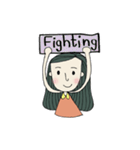 Olive-Green Seaweed Girl（個別スタンプ：20）