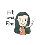 Olive-Green Seaweed Girl（個別スタンプ：29）